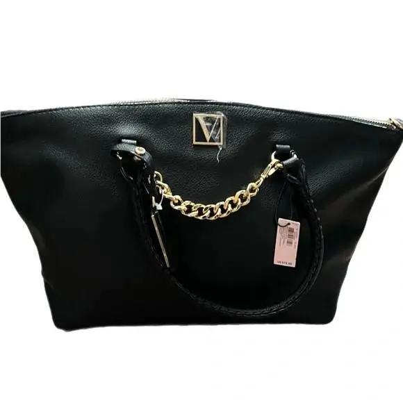 Victorias Secret Handbag Crossbody Purse Bag Black by Victoria's Secret