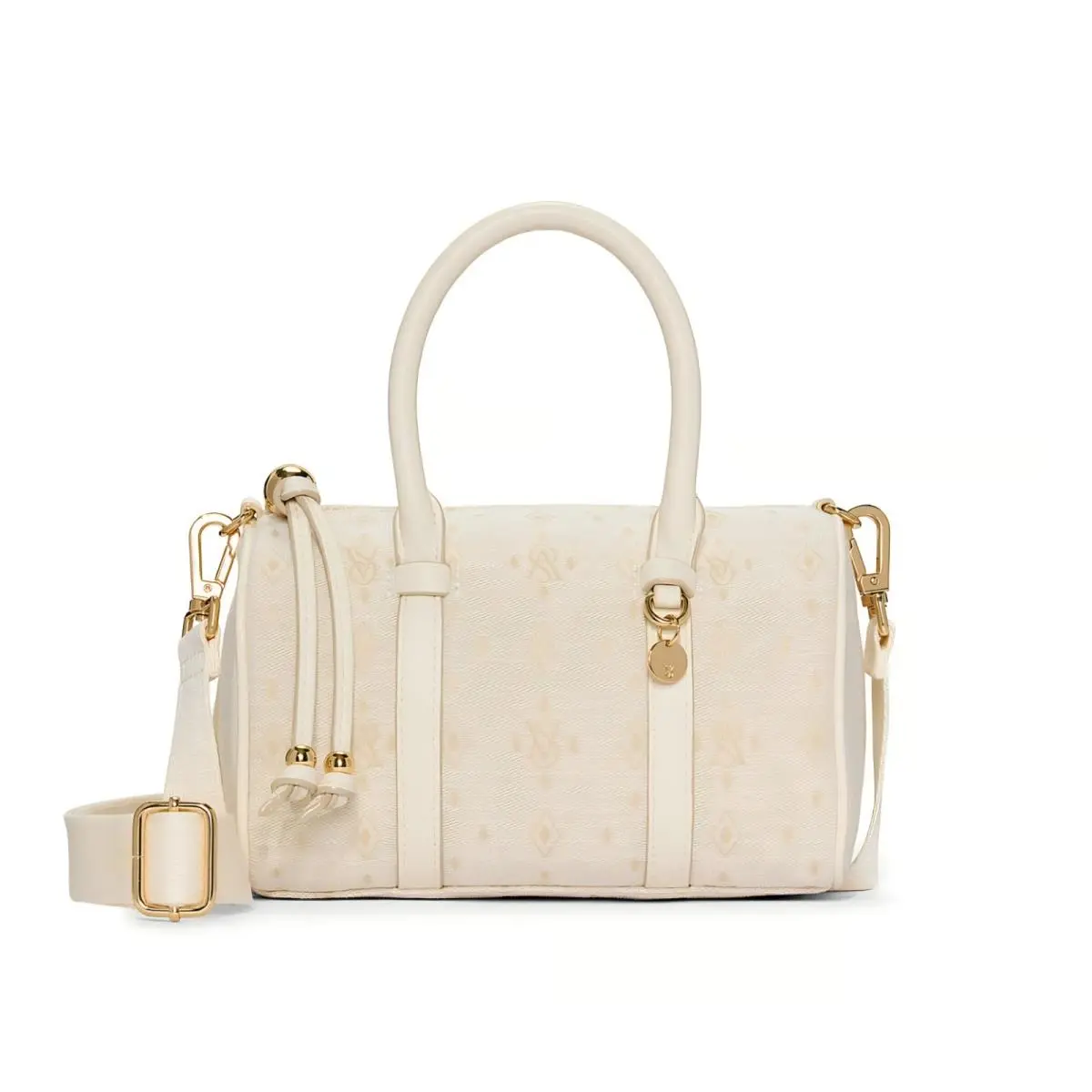 Victoria`s Secret Legend Mini Duffle Crossbody Bag White Foyard by Victoria's Secret