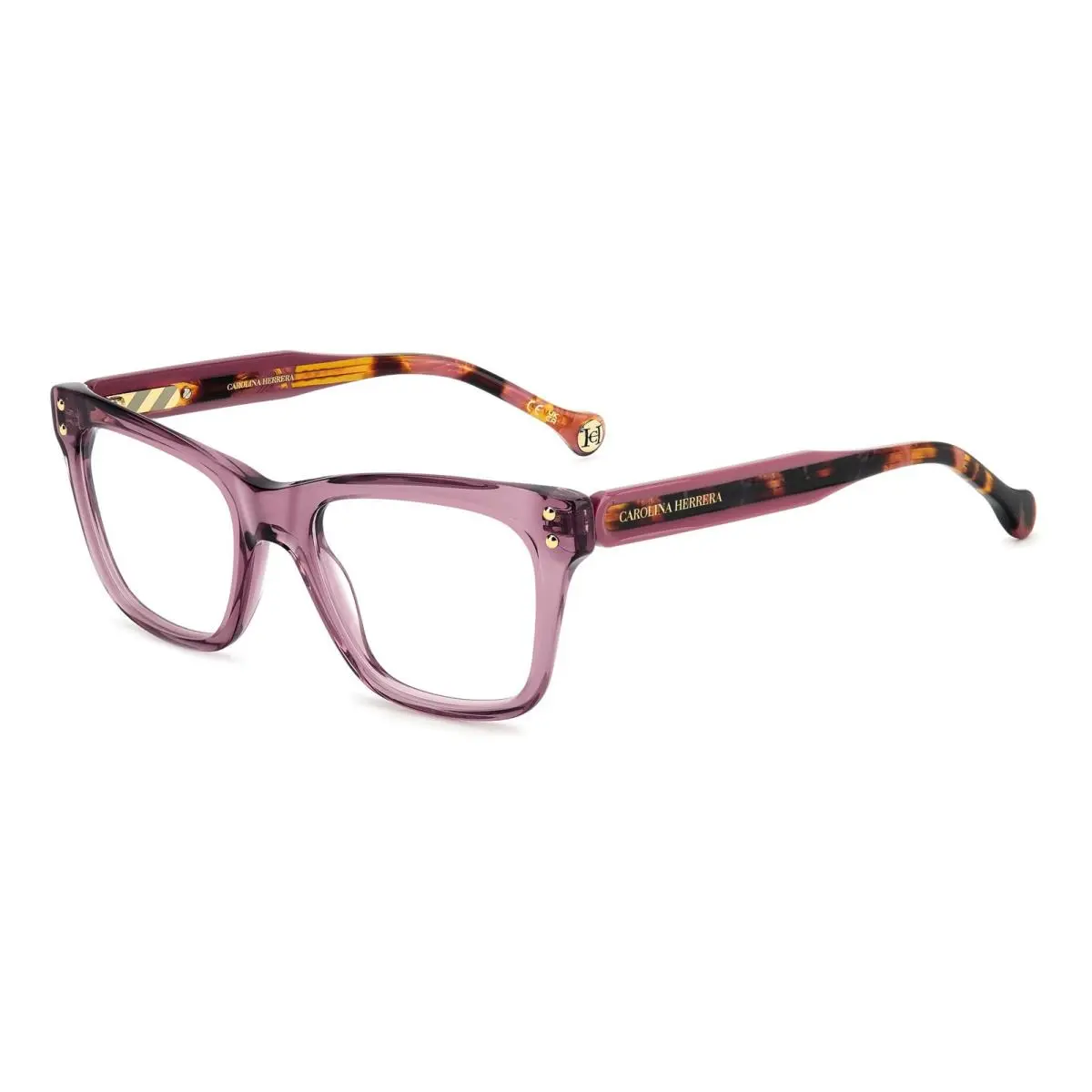 Her 0257 35J Pink Eyeglasses Frames 51mm Women by Carolina Herrera