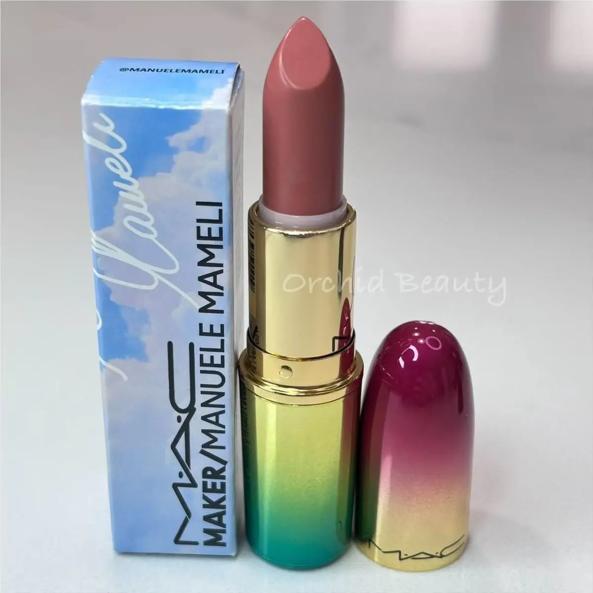 Mac Lipstick Full Size 3 g/0.1 oz Manuelemameli (Matte) Limited Edition by MAC Cosmetics