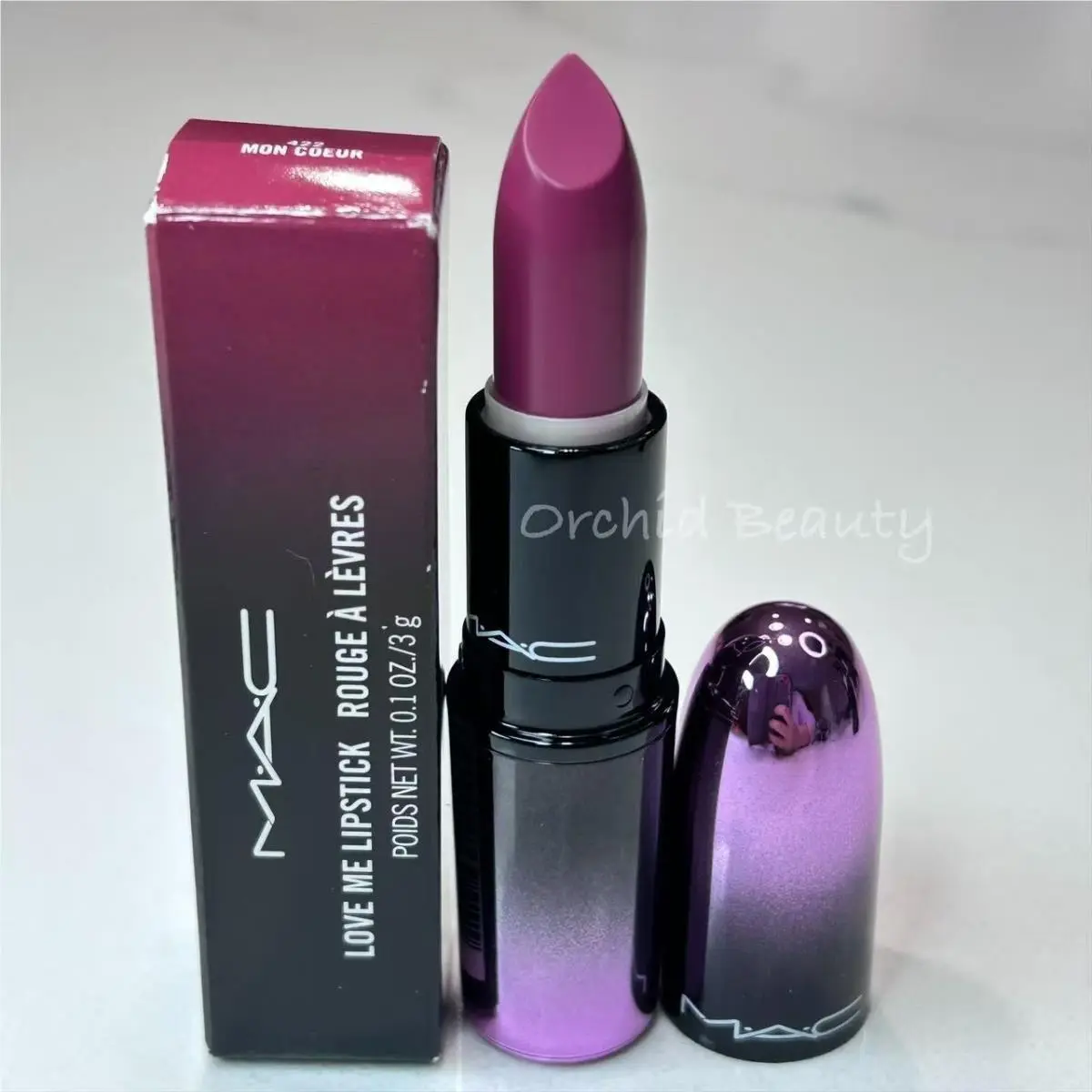 Mac Lipstick Full Size 3 g/0.1 oz Mon Coeur (Love Me) by MAC Cosmetics