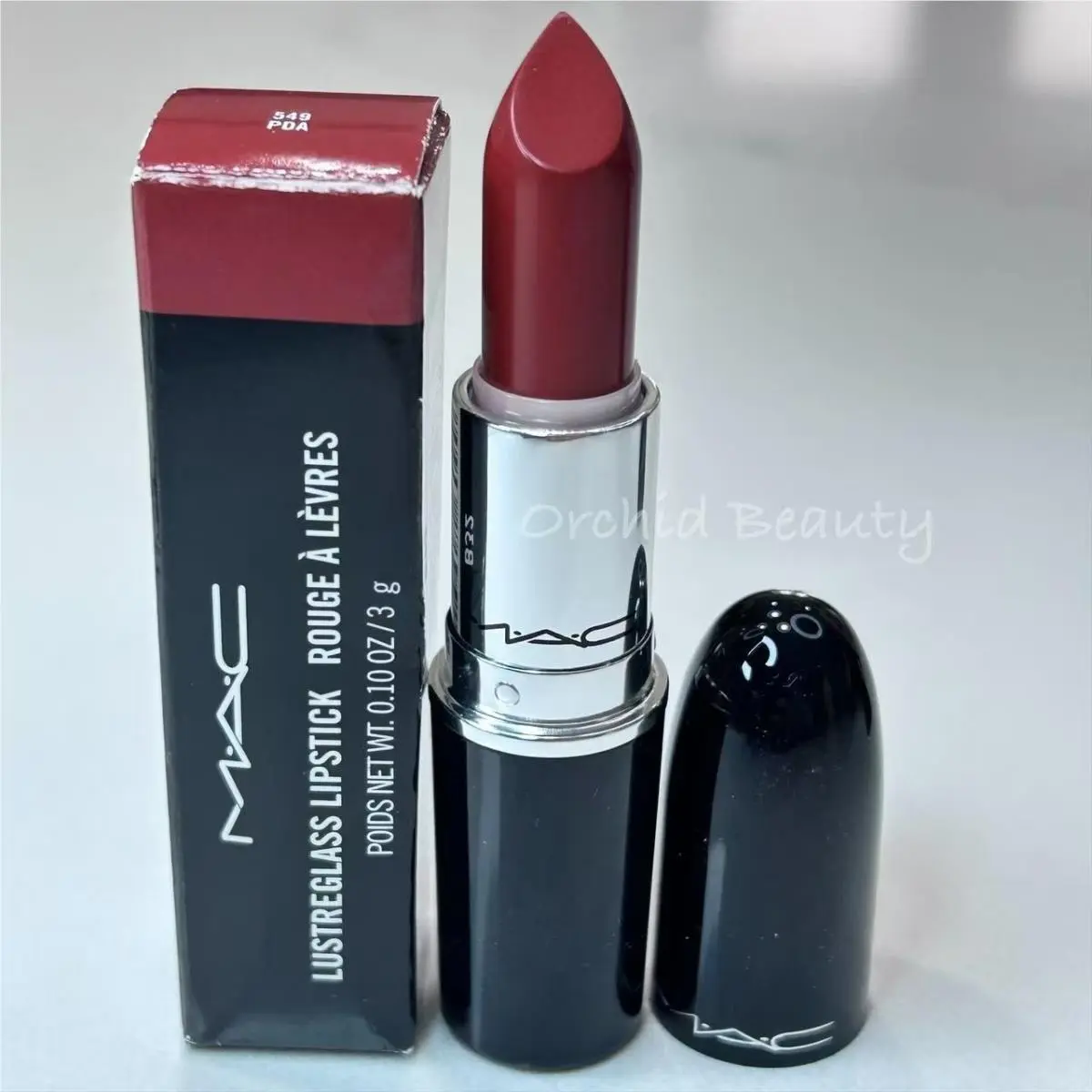 Mac Lipstick Full Size 3 g/0.1 oz PDA (Lustreglass) by MAC Cosmetics