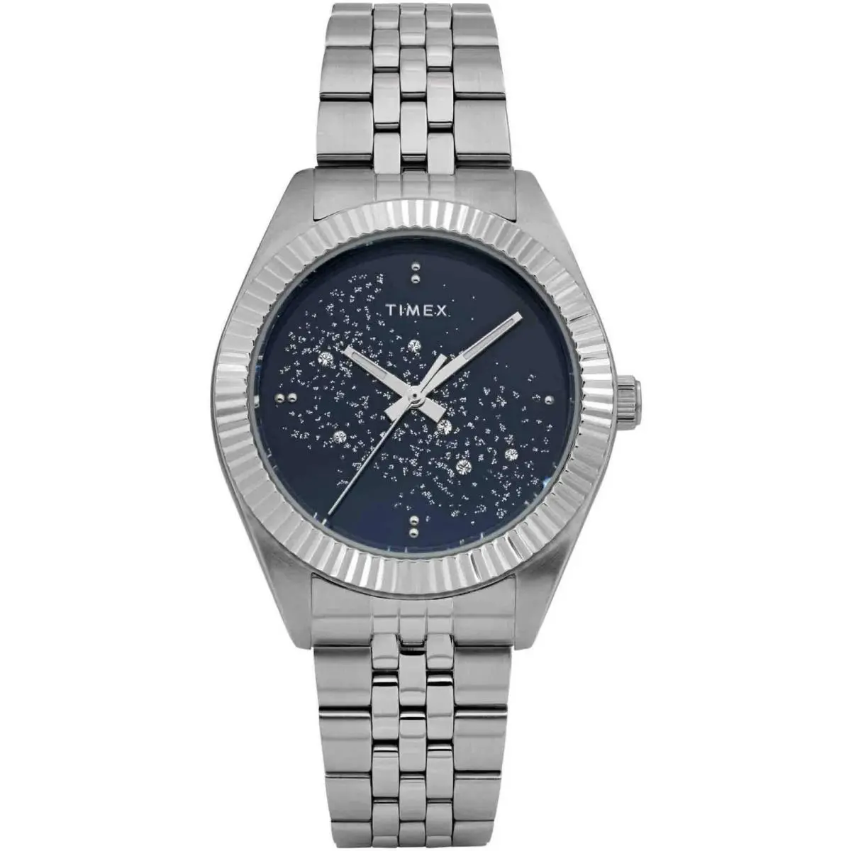 TW2Y20100VQ Legacy Celestial 36mm Blue Dial Stainless Steel Quartz Watch by Timex