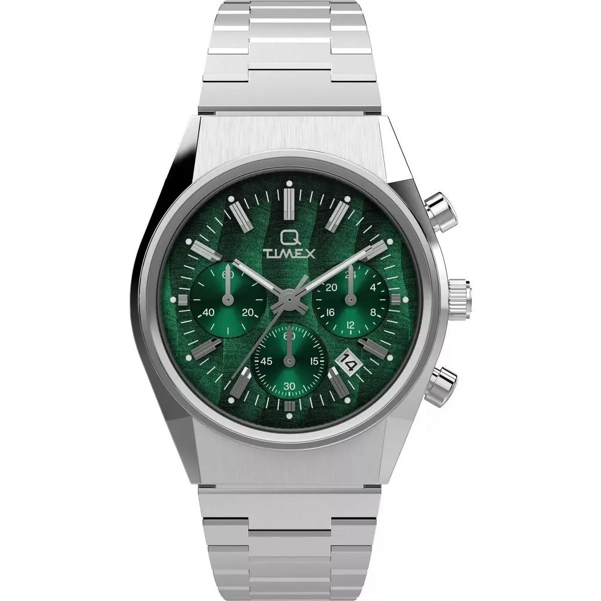 Q  Falcon Eye Chronograph 40mm Watch TW2W33600 by Timex