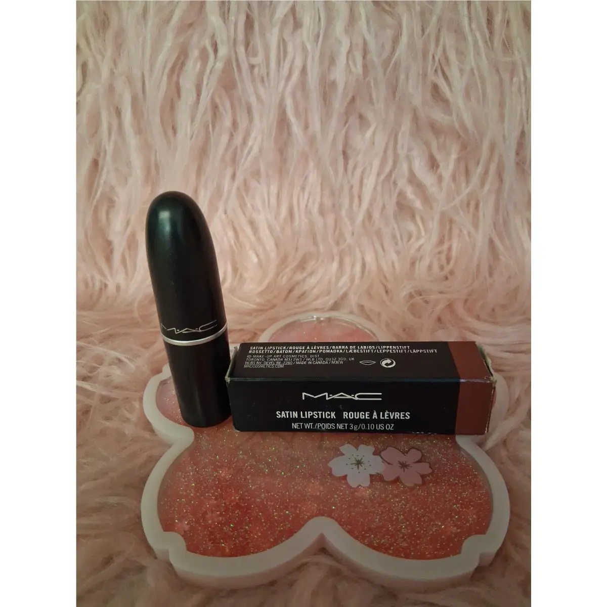 Mac Satin Lipstick in Twig 824 3g / 0.1oz by MAC Cosmetics