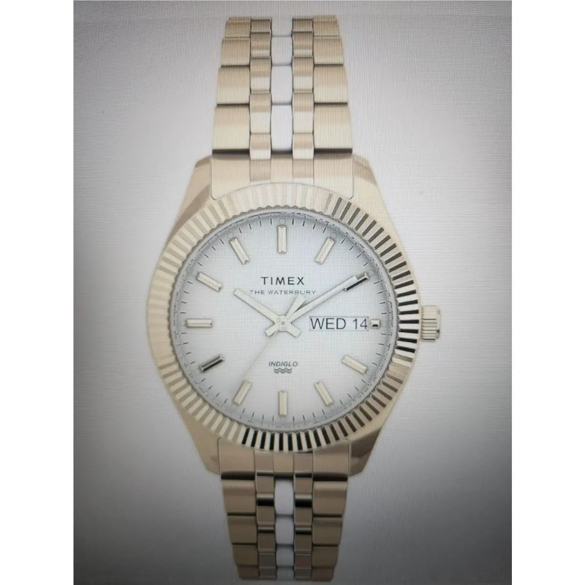 Waterbury Legacy Women`s Gold Tone Quartz Watch TW2U82900 by Timex