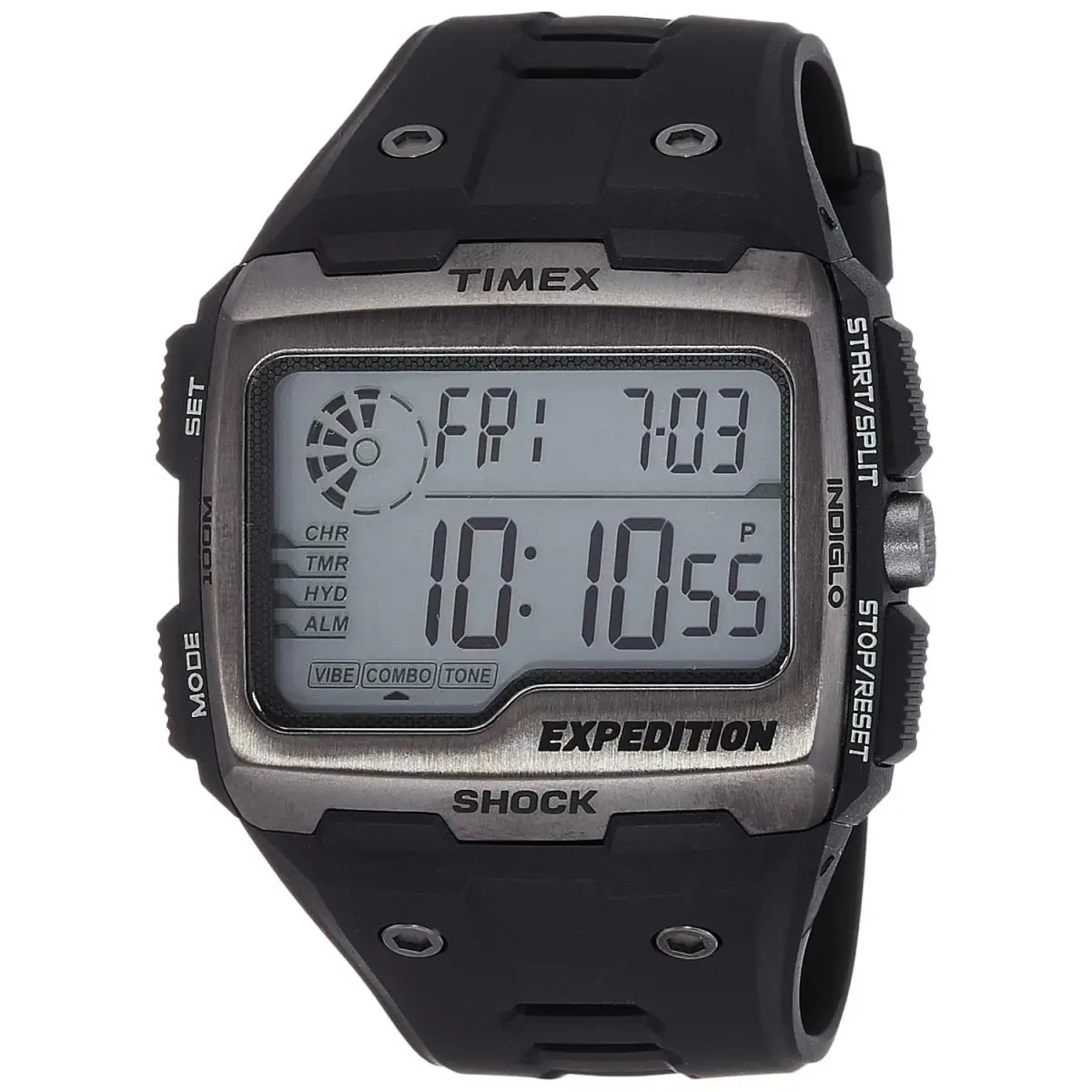 Expedition TW4B02500 Men`s Digital Watch Black by Timex