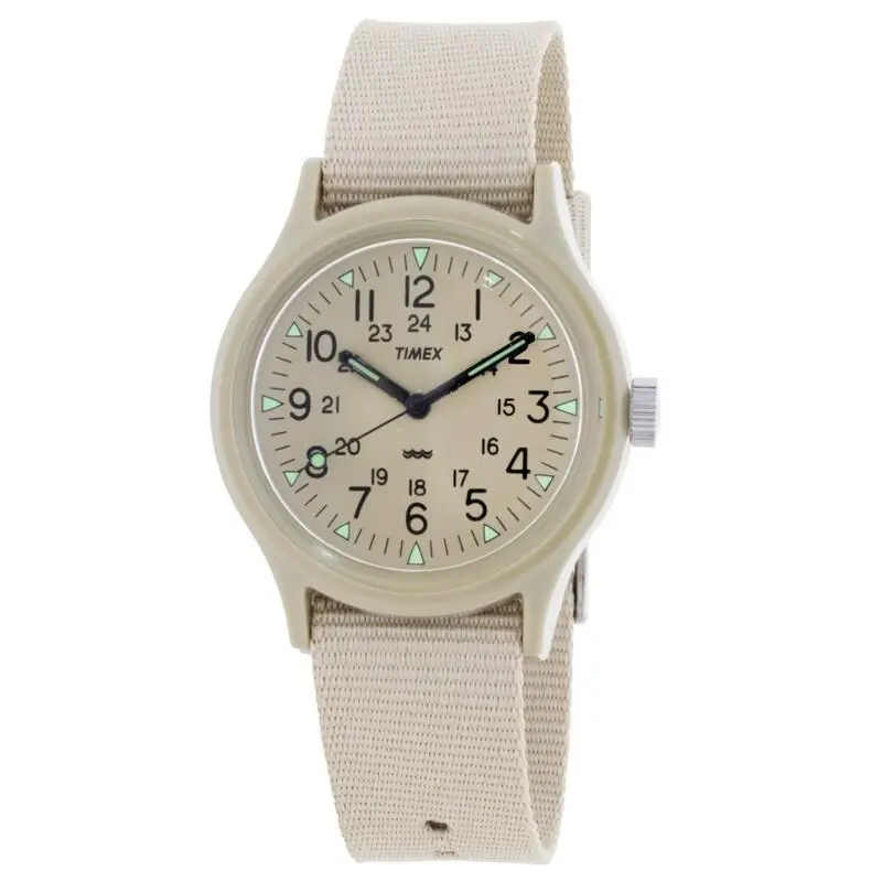 Men`s Military Beige Watch – TW2Y19800 by Timex