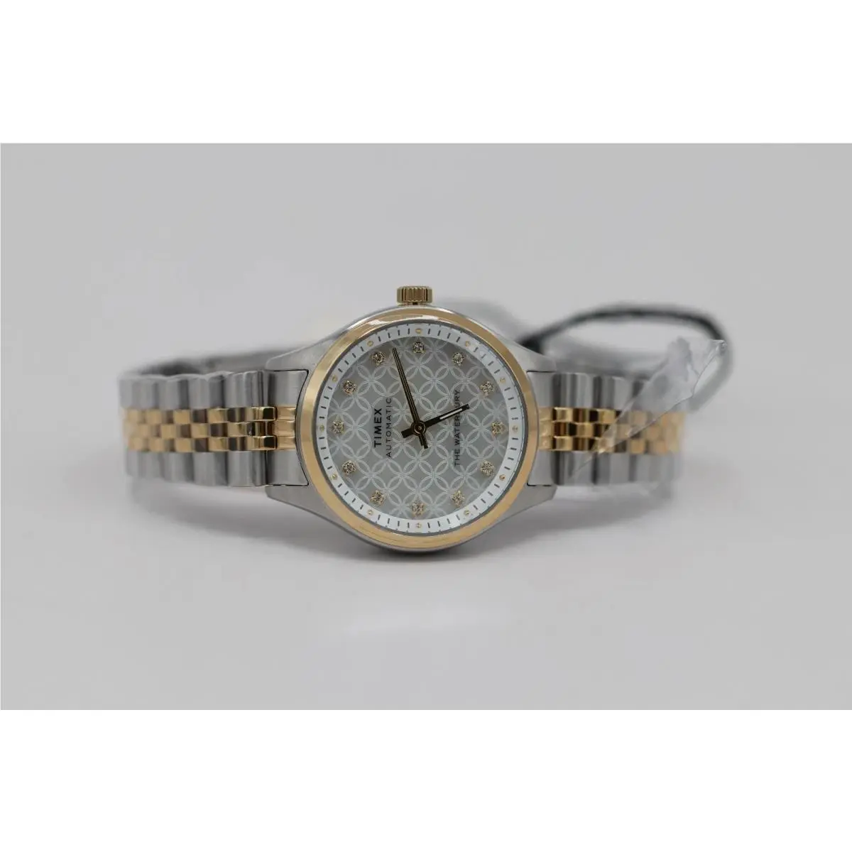 Waterbury Traditional Women`s Twotone Automatic Watch TW2U53600 by Timex