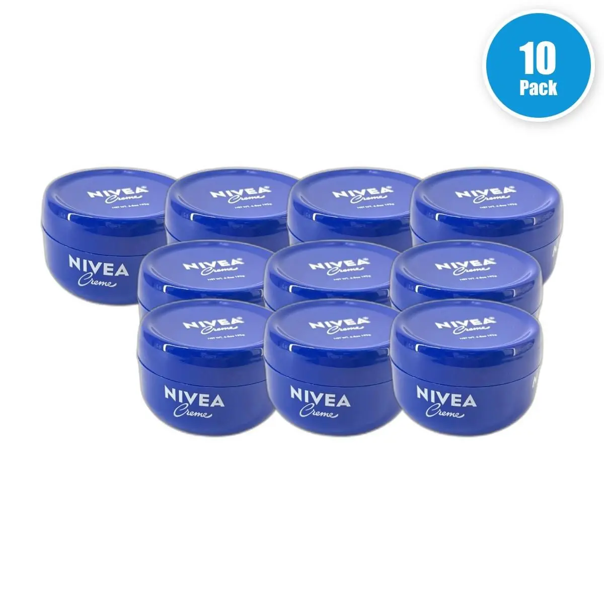 Nivea Creme Face Moisturizer 6.8oz Skin Care Pack of 10