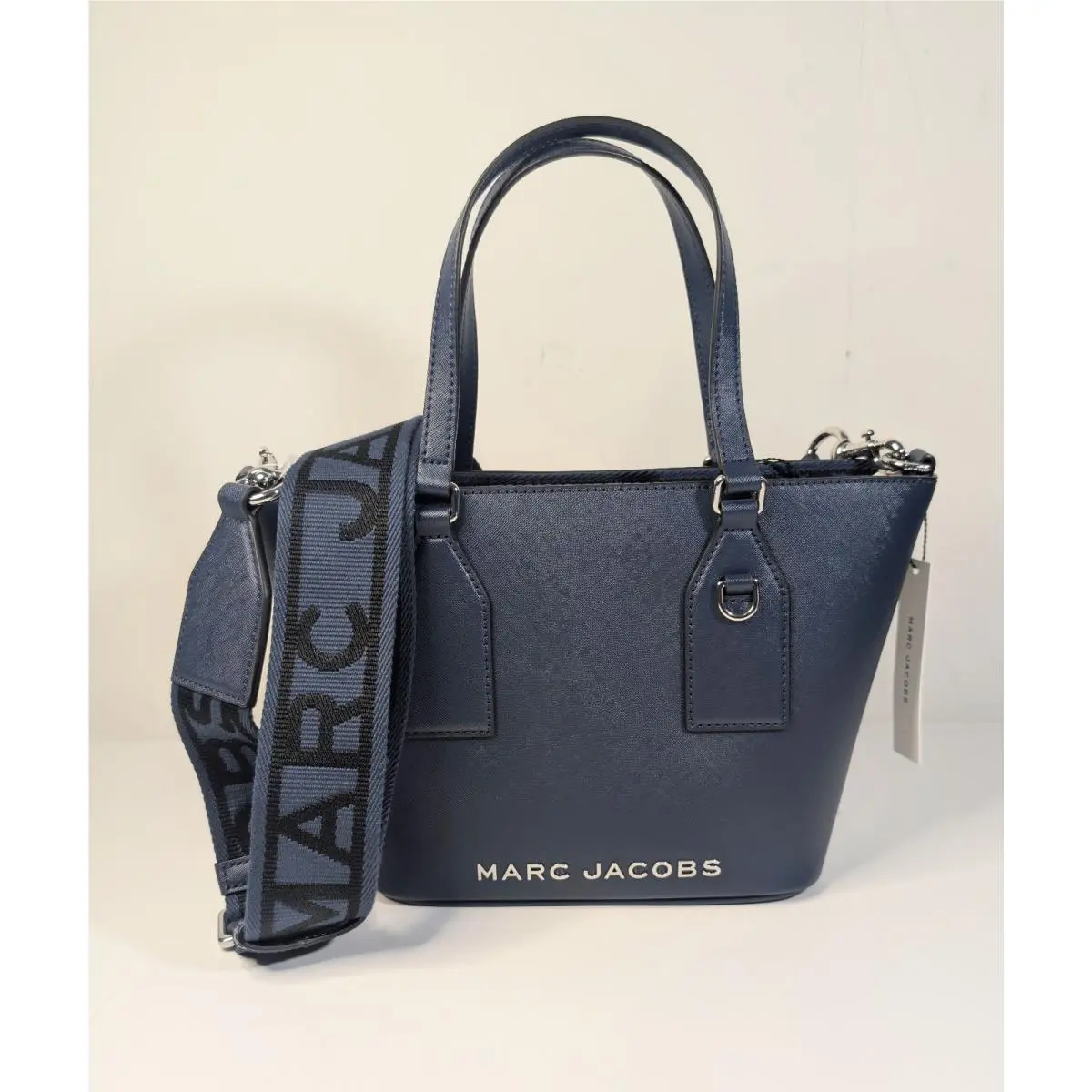 Trademarc 2.0 Blue Small Tote Bag 4F5HTT001H02 by Marc Jacobs