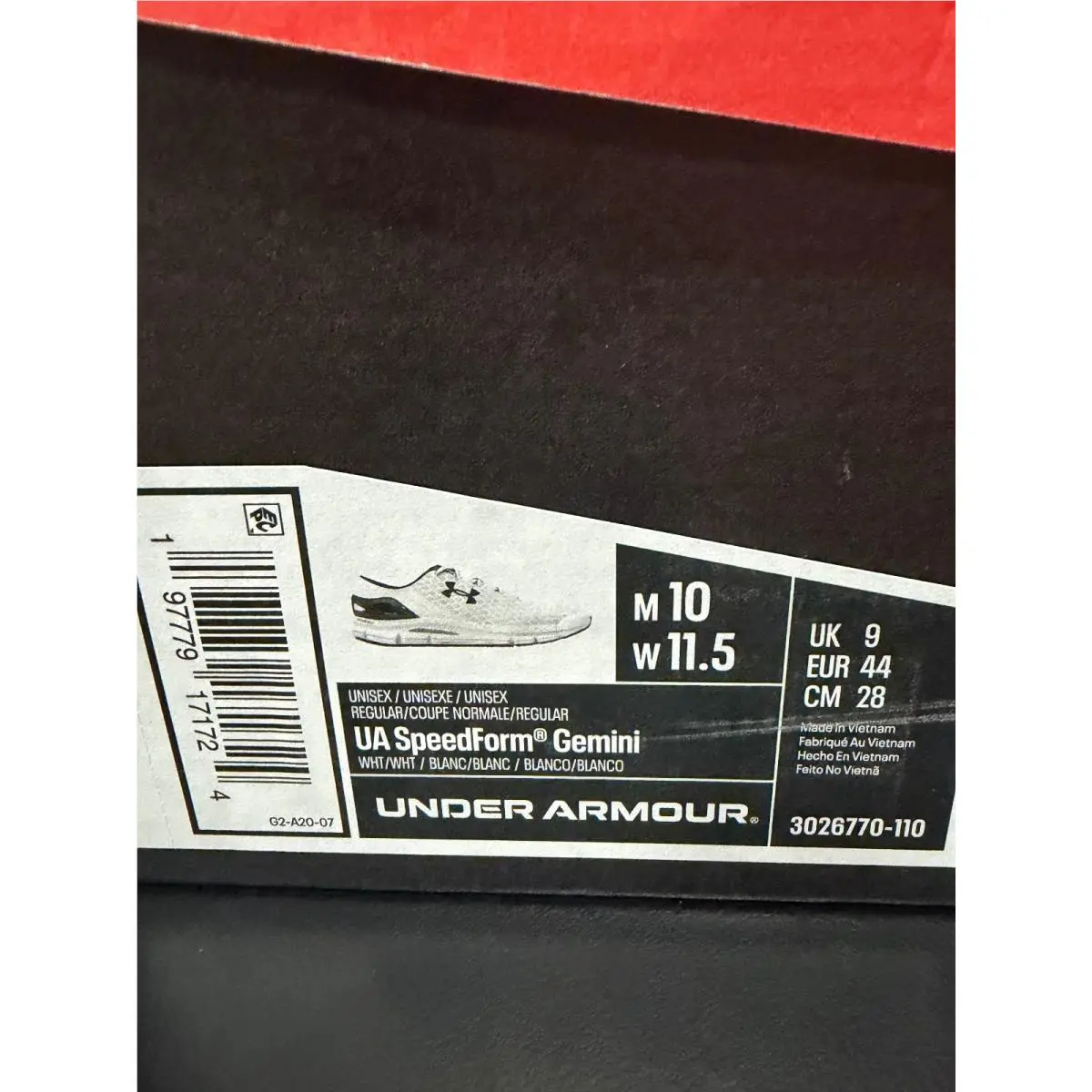 Under Armour shoes - White 4
