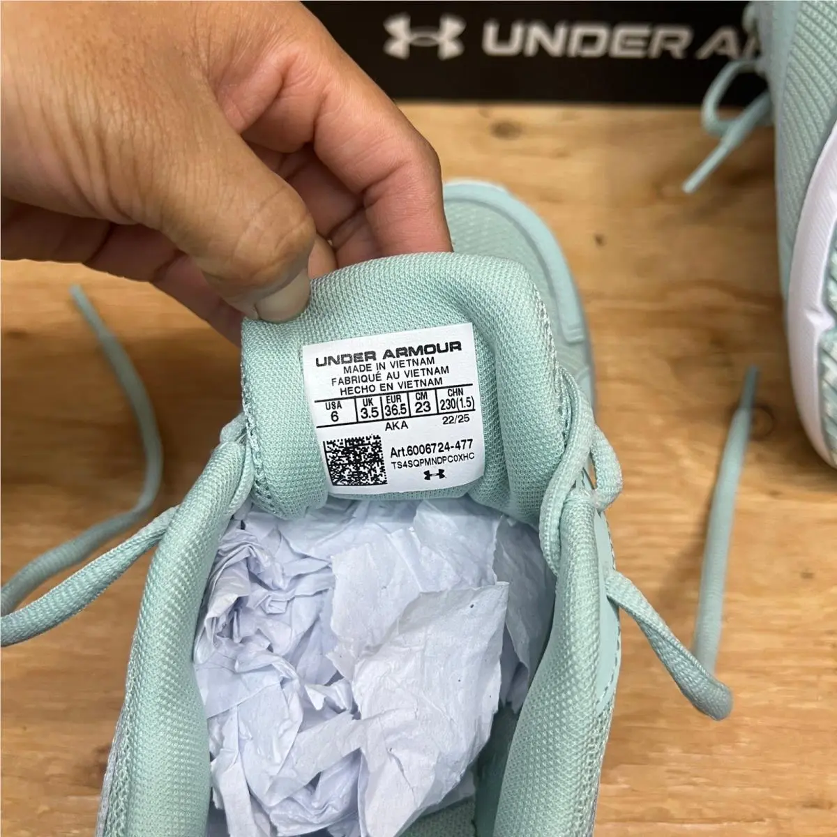 Under Armour shoes - Blue 6