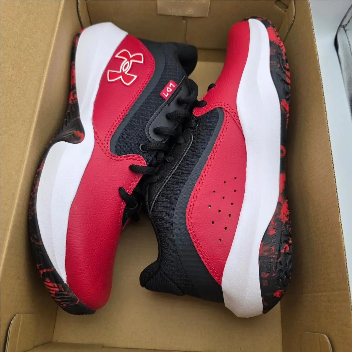 Under Armour shoes - UA Lockdown 7 - Lockdown - Red 3