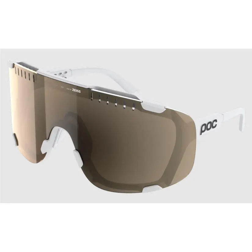 Poc Devour Bike Sunglasses + Extra Lens - Color Options Hydrogen White by POC