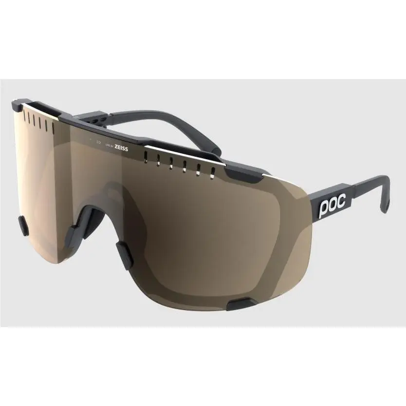 Poc Devour Bike Sunglasses + Extra Lens - Color Options Uranium Black by POC
