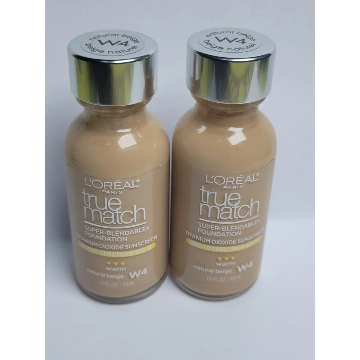 Loreal True Match Super Blendable Makeup Titanium SPF17 W4 Natural Beige Warm by L'Oréal