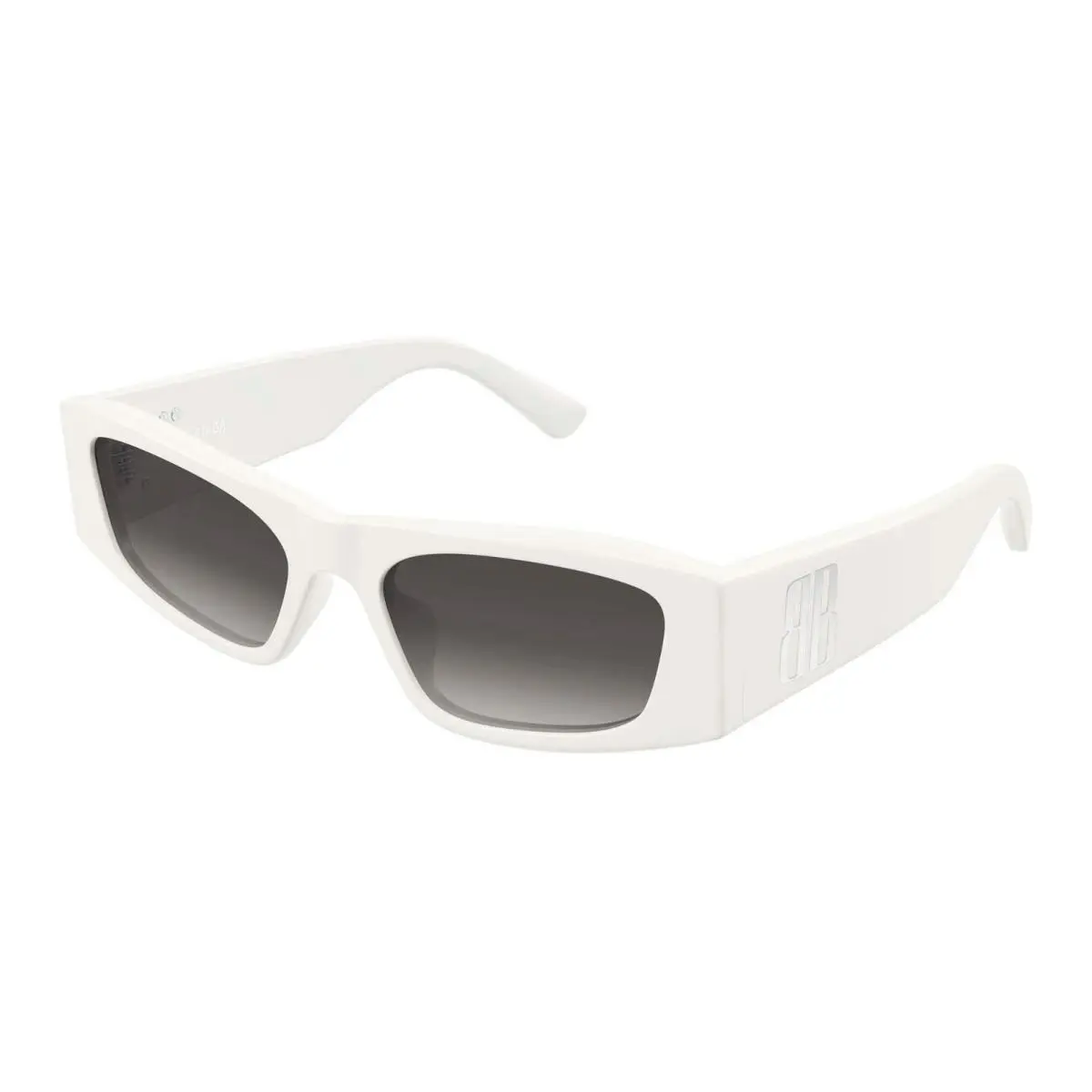 BB0478S White/grey 004 Sunglasses by Balenciaga
