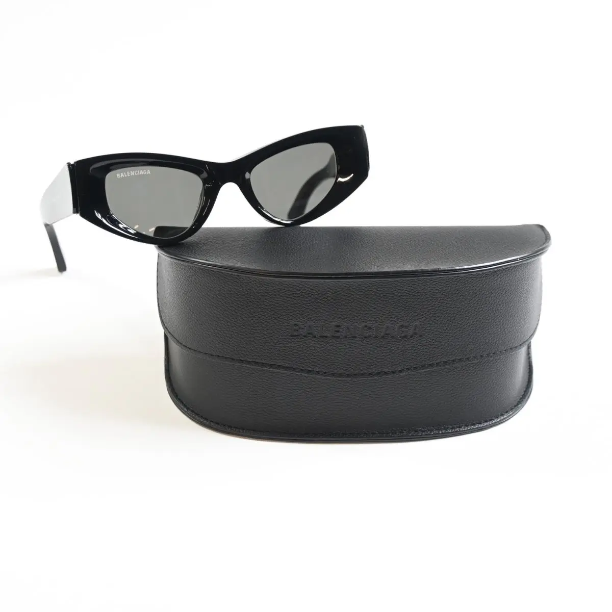 BB0243S 001 Womens Sunglasses Black/gray 48mm by Balenciaga