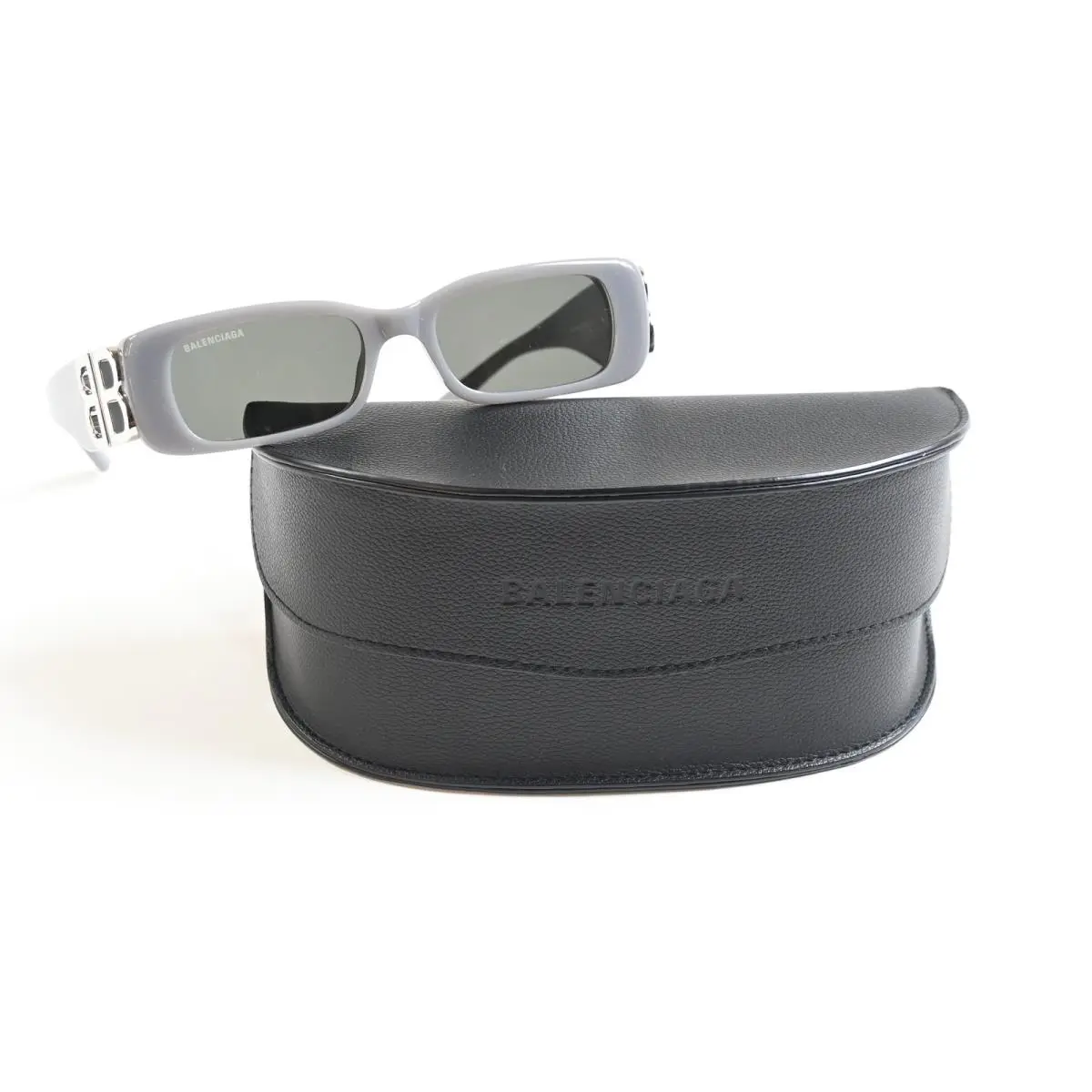 BB0096S 014 Womens Sunglasses Gray/silver 51mm by Balenciaga