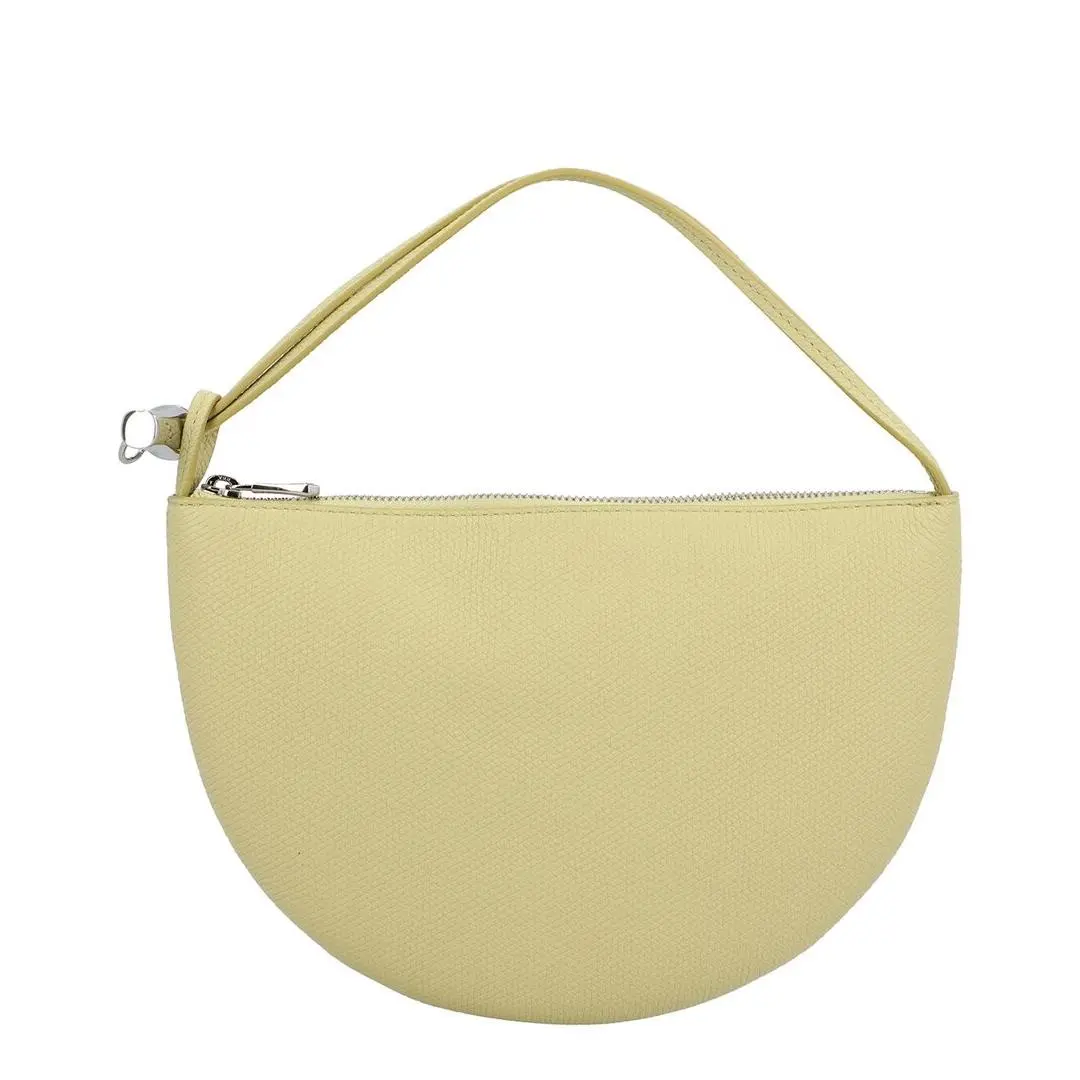Le Roseau Small Leather Shoulder Bag Women`s Green by Longchamp
