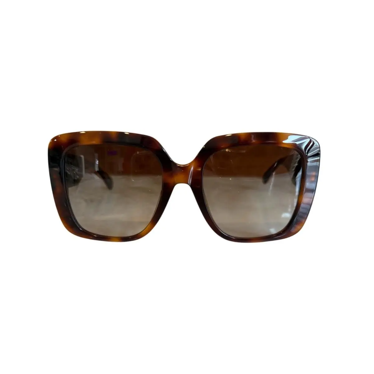 Sunglasses Havana Square Tortoise Shell 713S by Longchamp