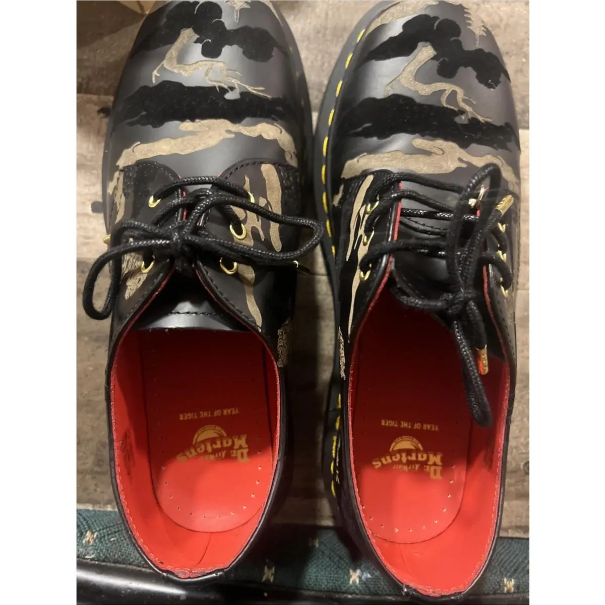 Dr. Martens shoes - Year Of The Tiger 1461 Dr Martens - Black (UPC: 0190665449549) 3