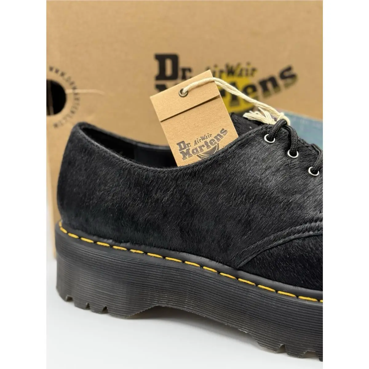 Dr. Martens shoes - Dr. Martens 1461 Quad Oxfords - Black 1