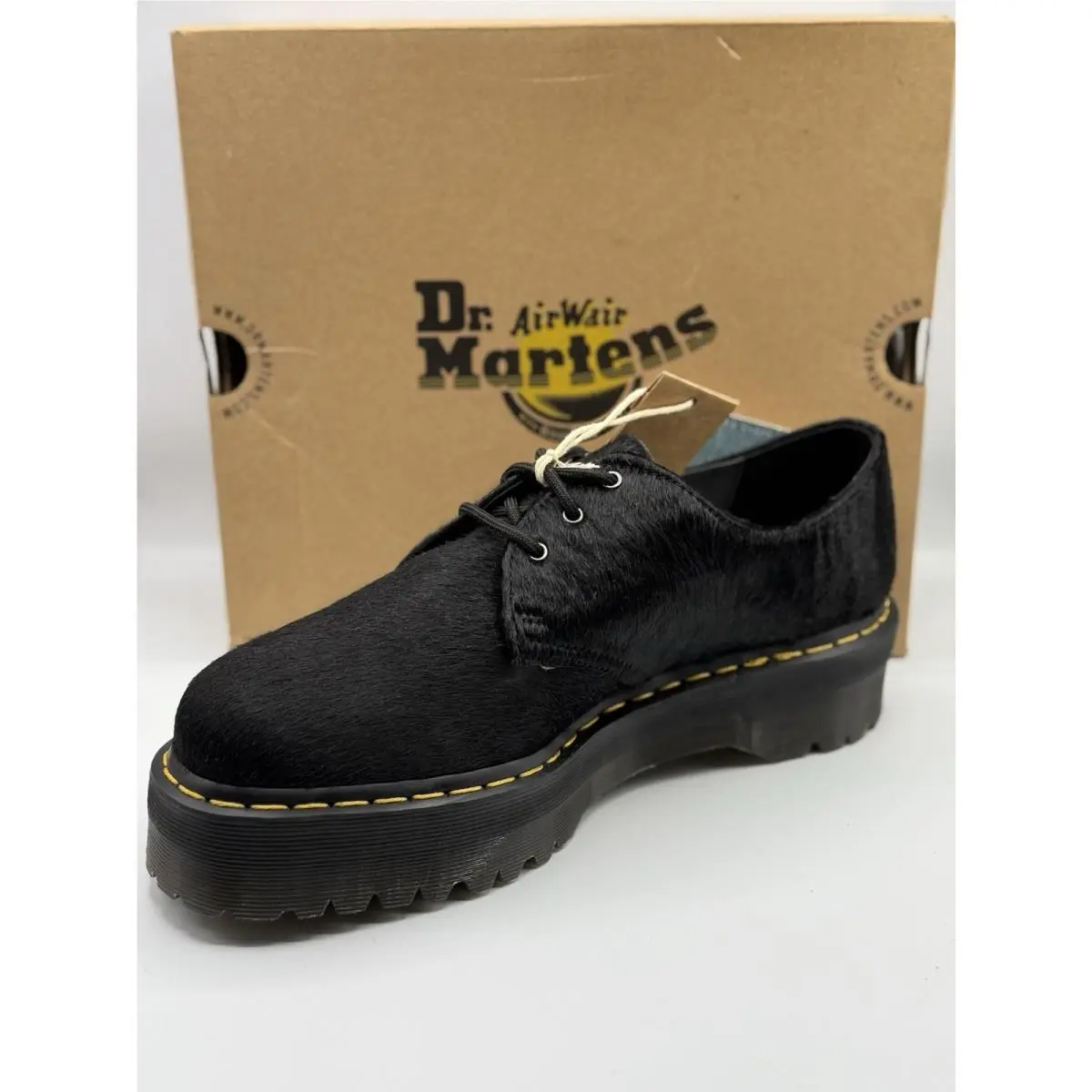 Dr. Martens shoes - Dr. Martens 1461 Quad Oxfords - Black 3