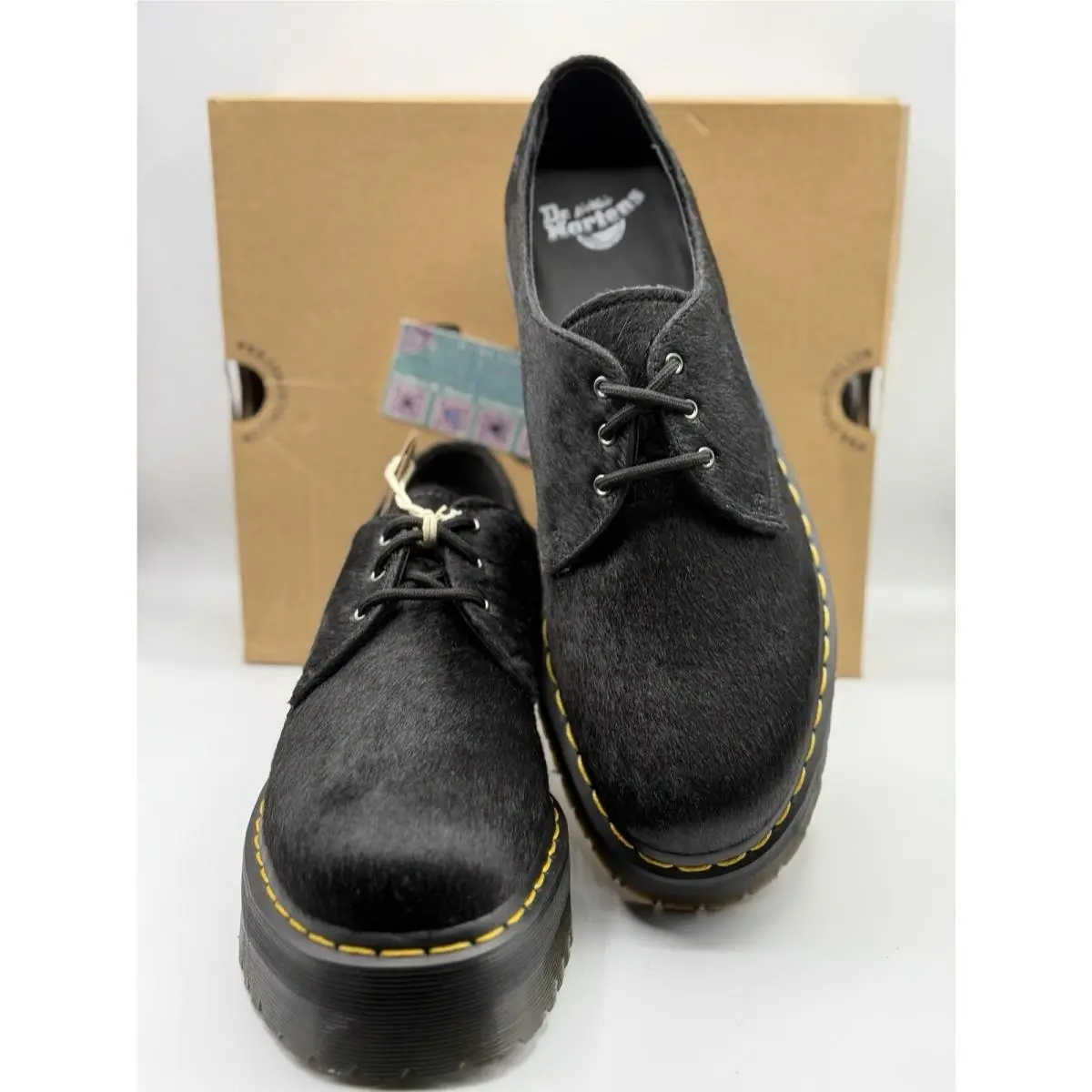 Dr. Martens shoes - Dr. Martens 1461 Quad Oxfords - Black 4