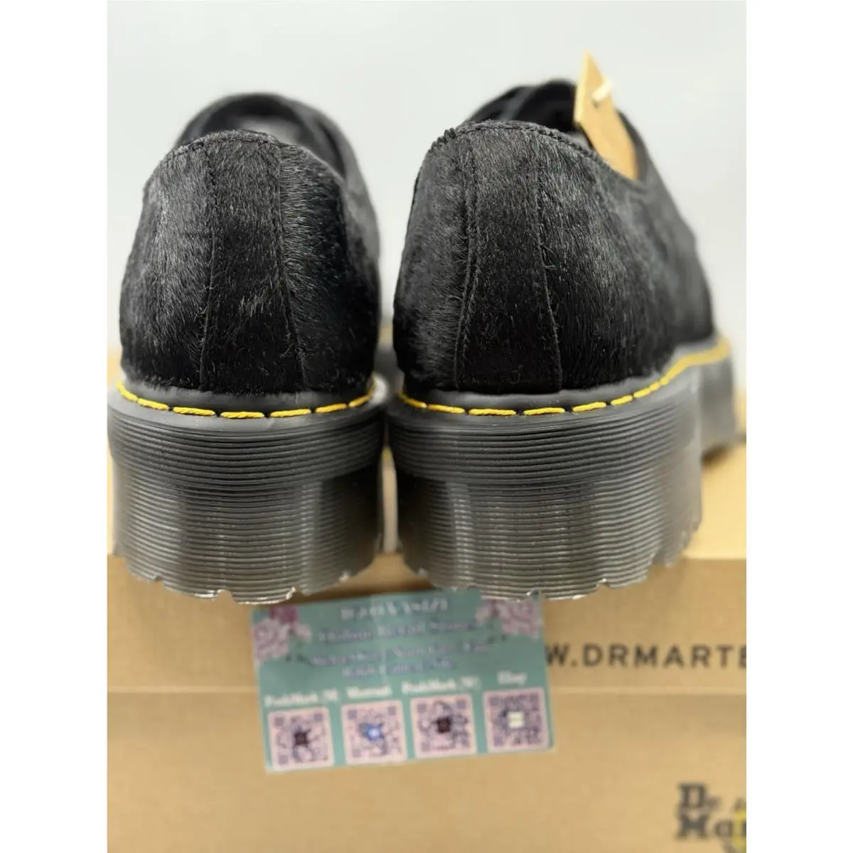 Dr. Martens shoes - Dr. Martens 1461 Quad Oxfords - Black 5