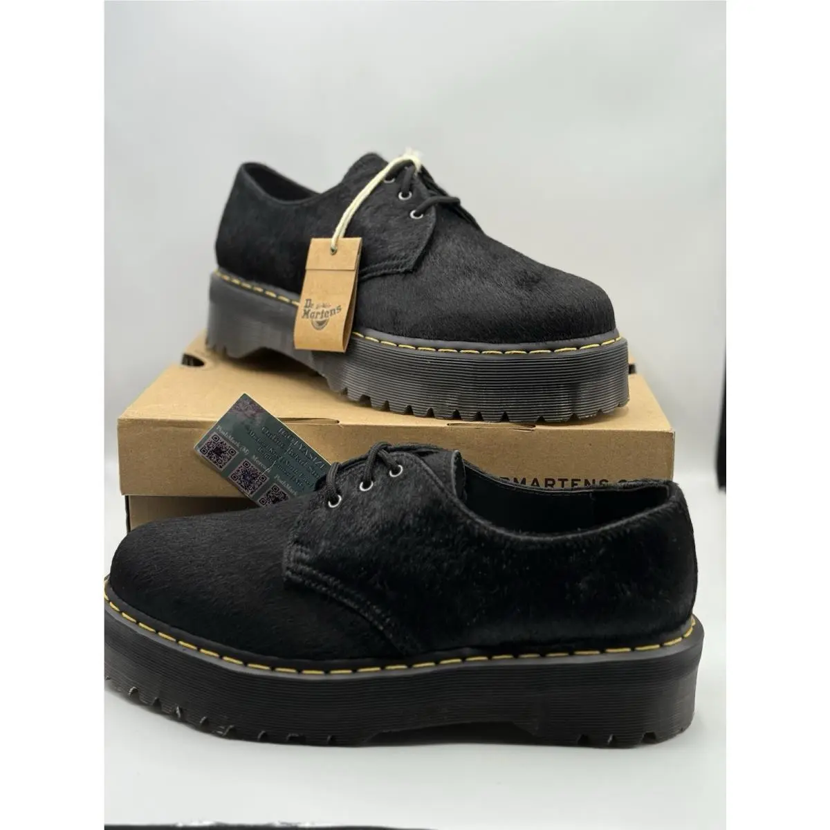 Dr. Martens shoes - Dr. Martens 1461 Quad Oxfords - Black 6