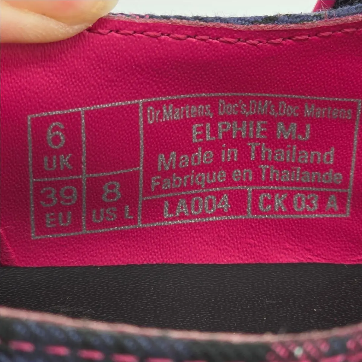 Dr. Martens shoes - Elfie MJ - Elfie - Pink 3