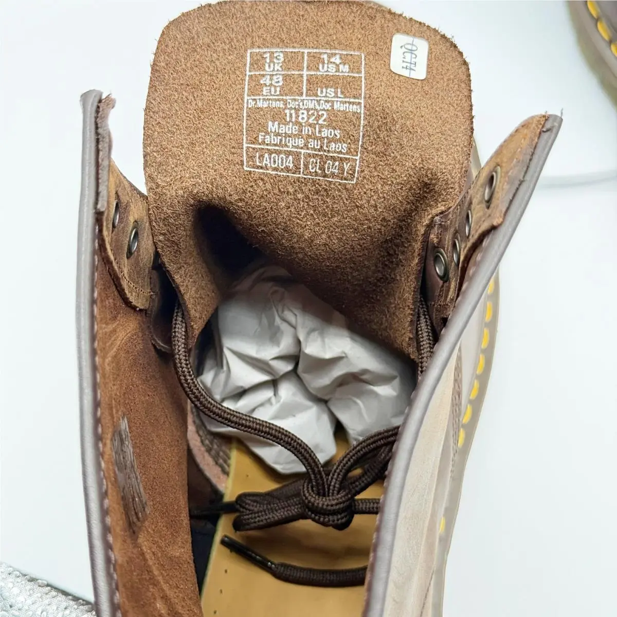 Dr. Martens shoes - 1460 Crazy Horse - Crazy Horse - 11822203 - Brown (UPC: 800090797060) 9
