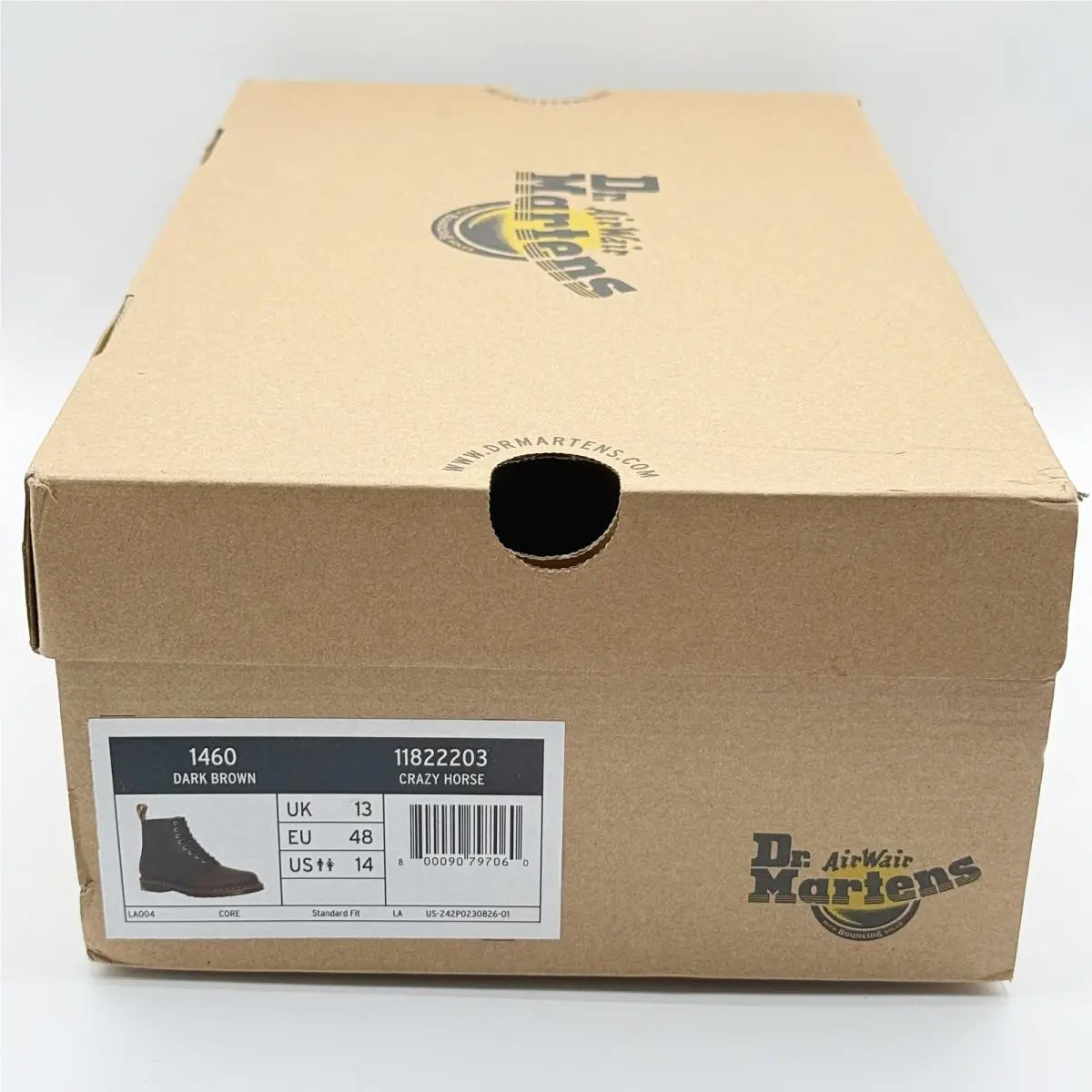 Dr. Martens shoes - 1460 Crazy Horse - Crazy Horse - 11822203 - Brown (UPC: 800090797060) 0