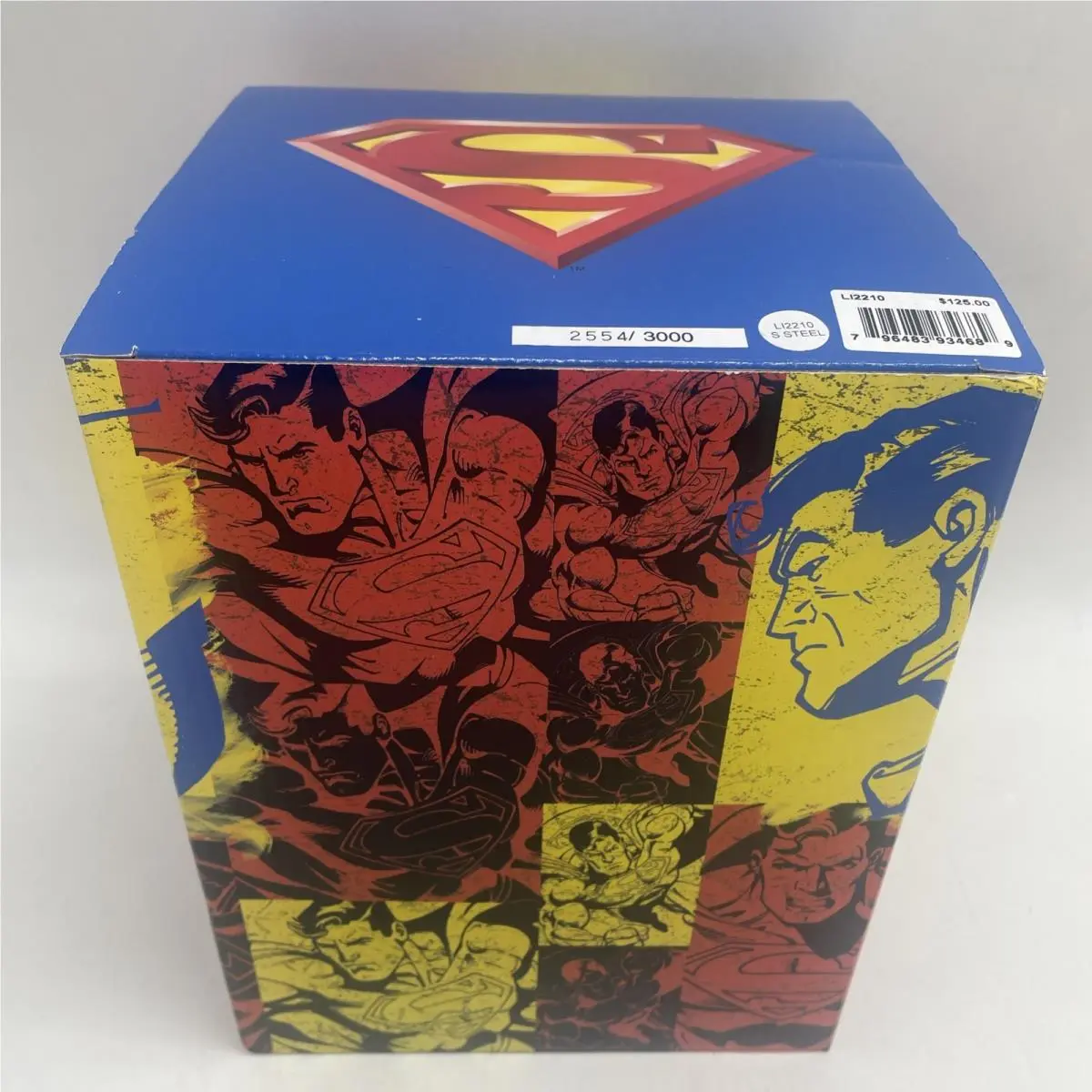 Superman Limited Edition LI-2210 S. Steel Watch w/ Packaging by Fossil