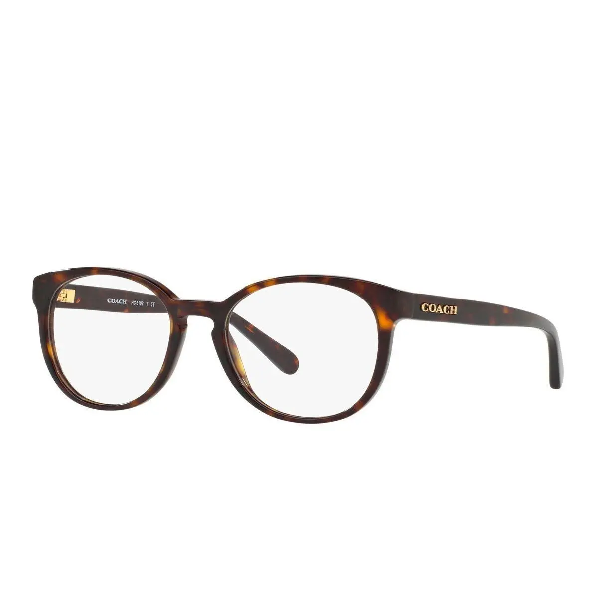 Eyeglasses Womens Dark Tortoise HC 6102 5120 Full Rim Frames 51-18-140 by Coach