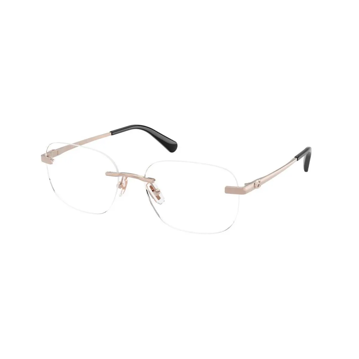 HC 5206 D Vintage Rose Gold / Clear Blue Light 9407SB Size 55 Eyeglasses by Coach