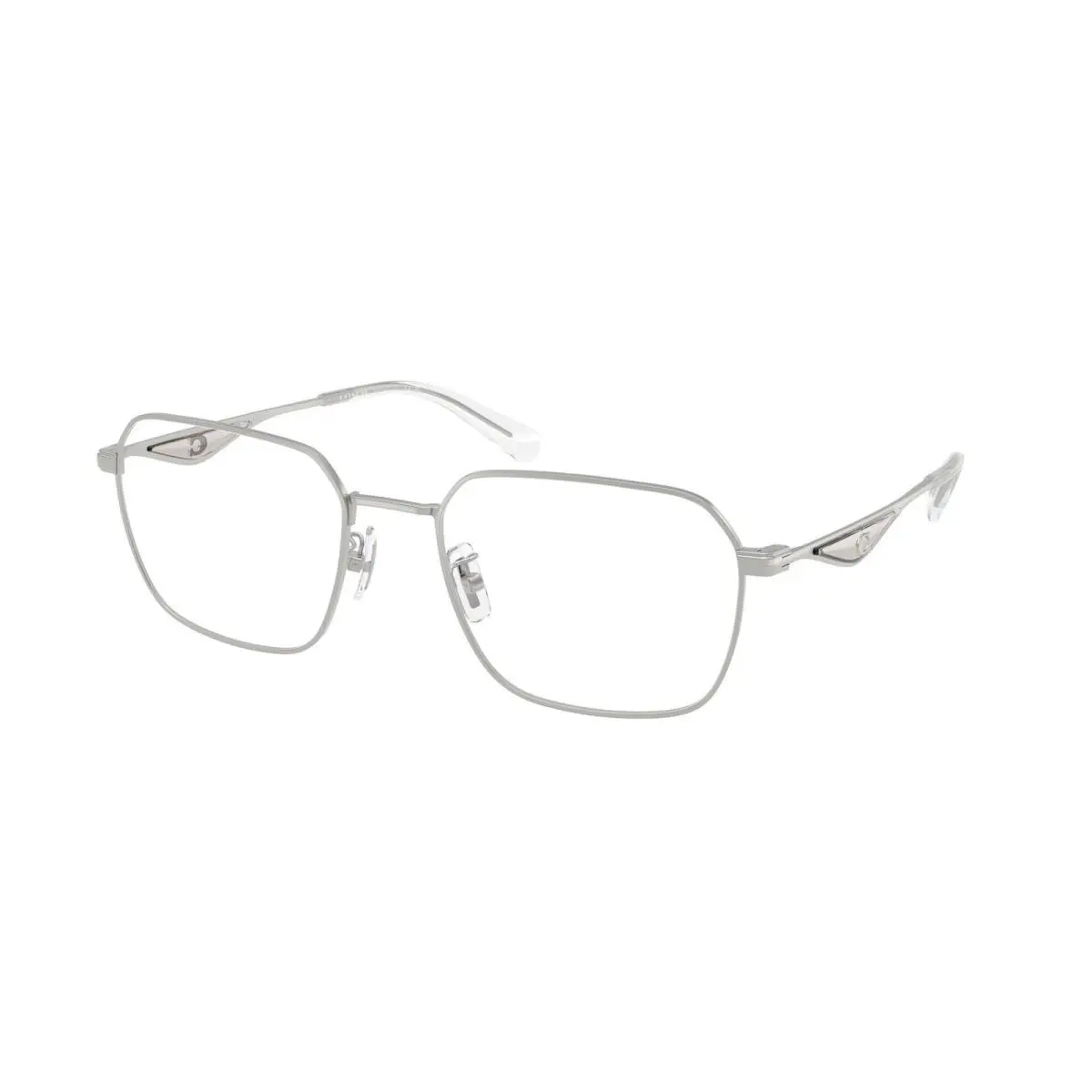 HC 5186 Satin Siliver / Demo Lens 9001 Size 57 Eyeglasses by Coach