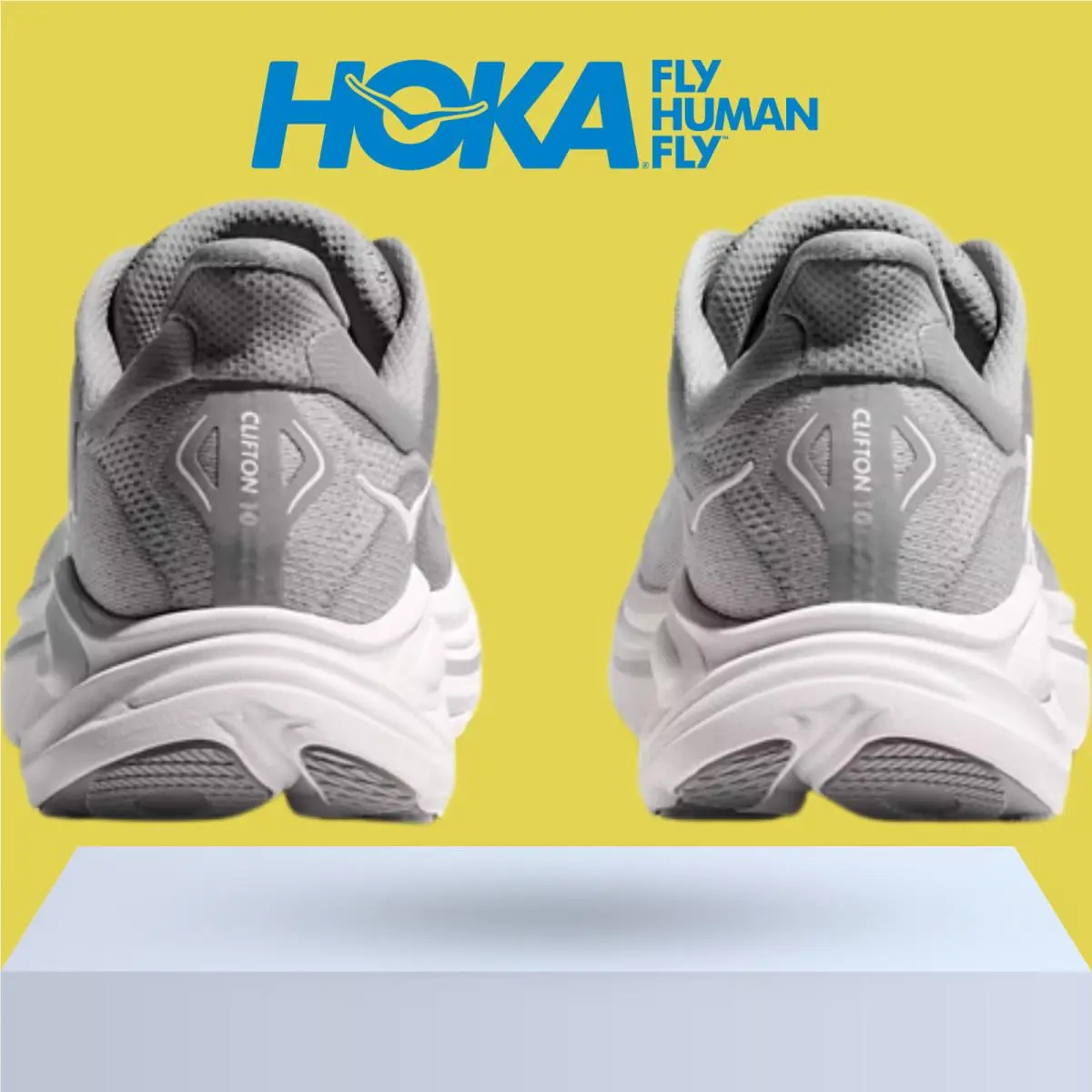 Hoka shoes - Hoka One One Clifton 10 - Alpine Blue/Foggy Night 11