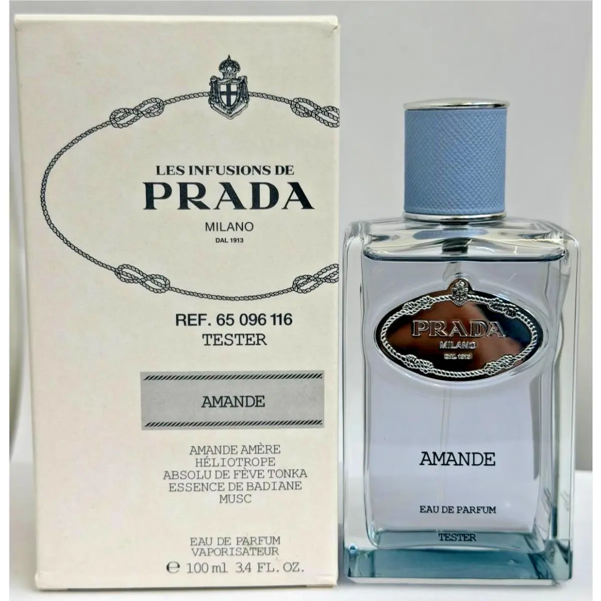 Prada Les Infusions De Milano Amande Women Perfume Edp Spray 3.4oz 100ml