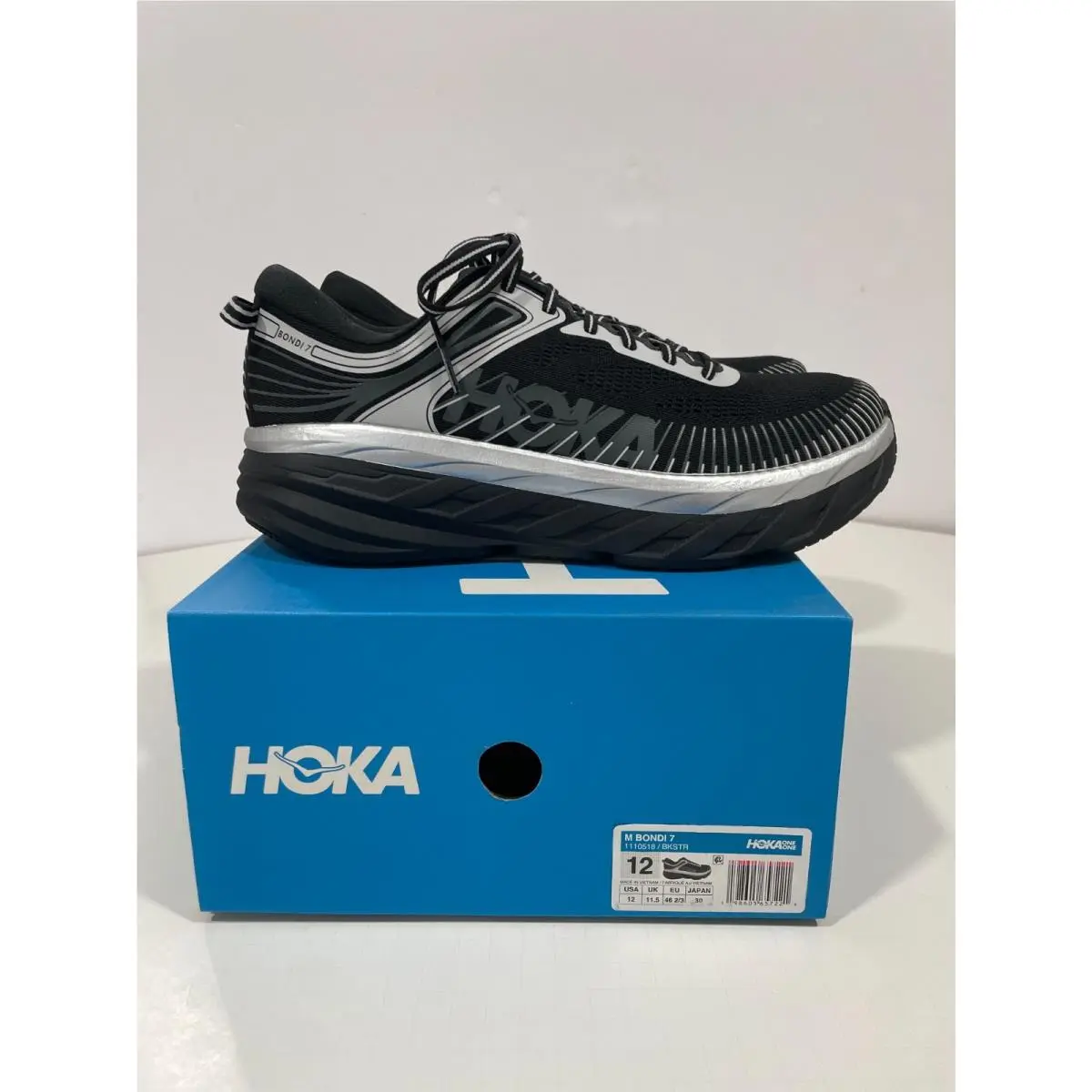 Hoka shoes - Hoka One One HOKA Bondi 7 - 1110518-BKSTR - Black 3