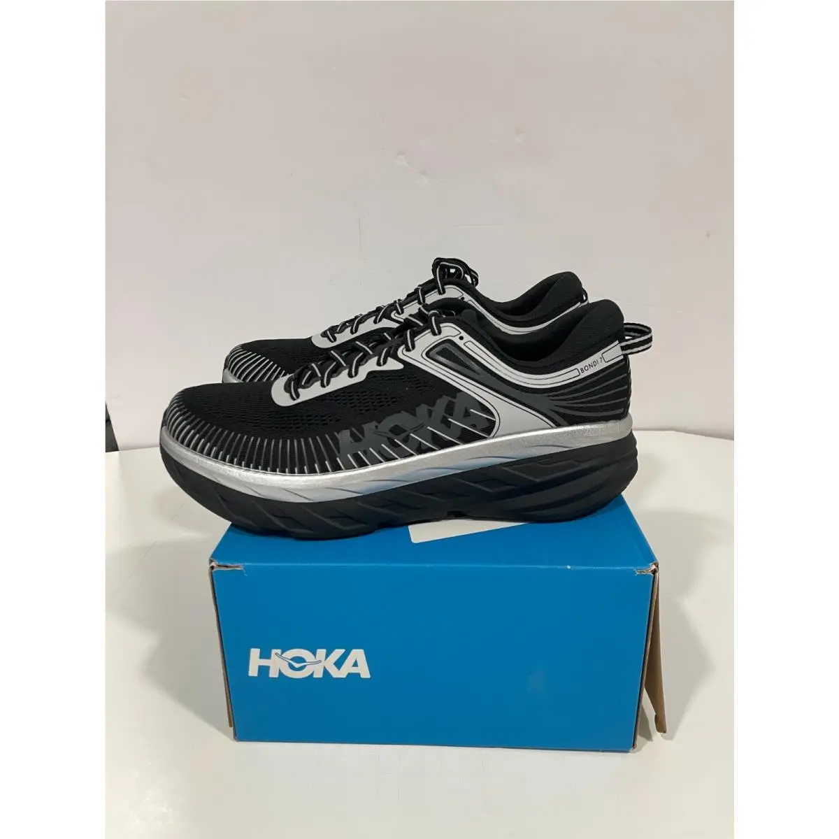 Hoka shoes - Hoka One One HOKA Bondi 7 - 1110518-BKSTR - Black 7