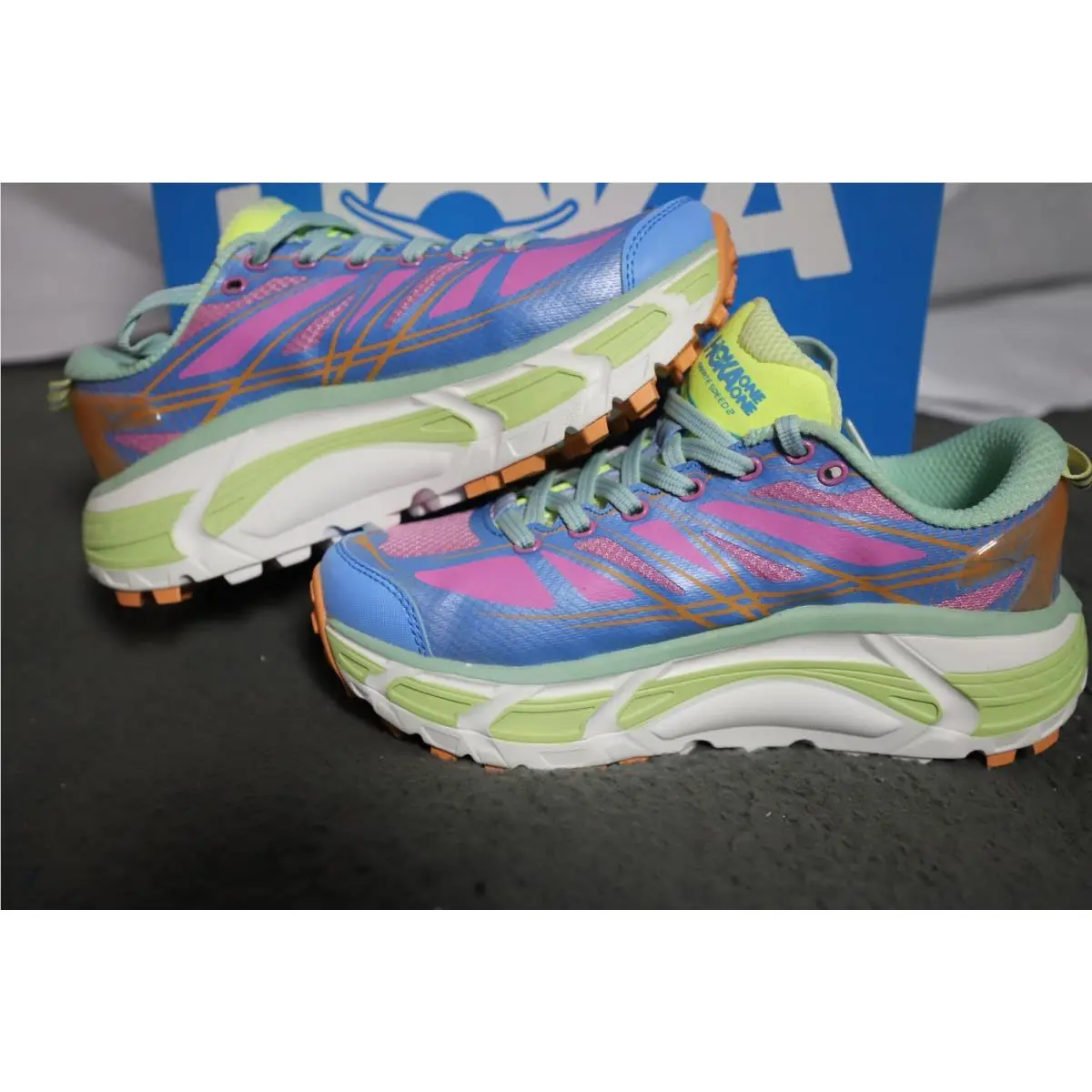 Hoka shoes - Hoka One One HOKA Mafate Speed 2 - 1126851-CAAB - Pink 0