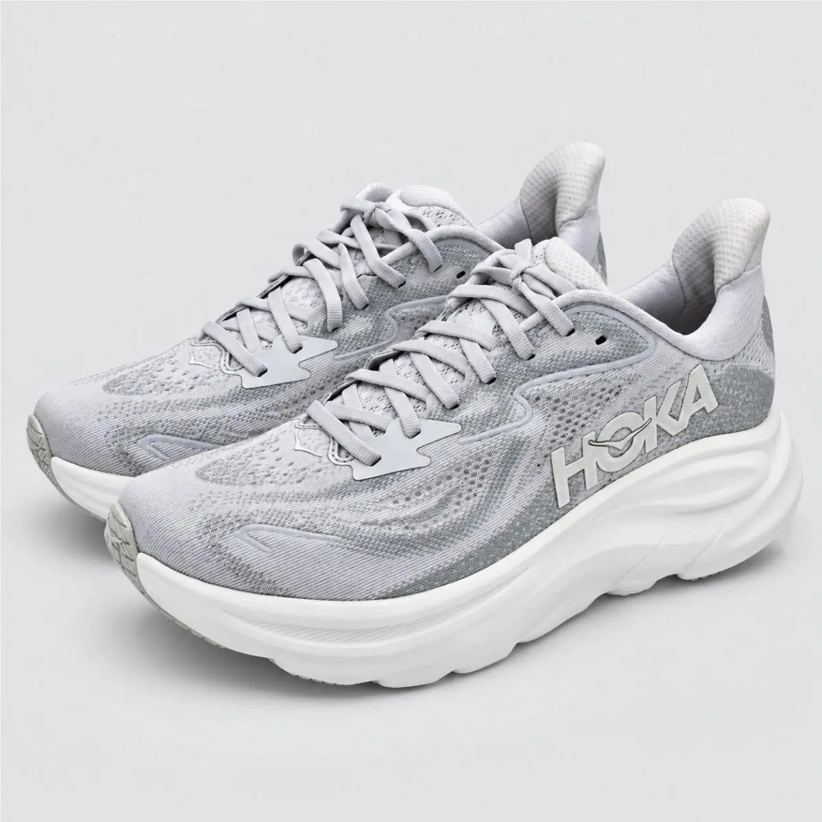 Hoka shoes - HOKA Clifton 10 - Clifton - 1162031-CRDS - Cosmic Grey/Stardust 2