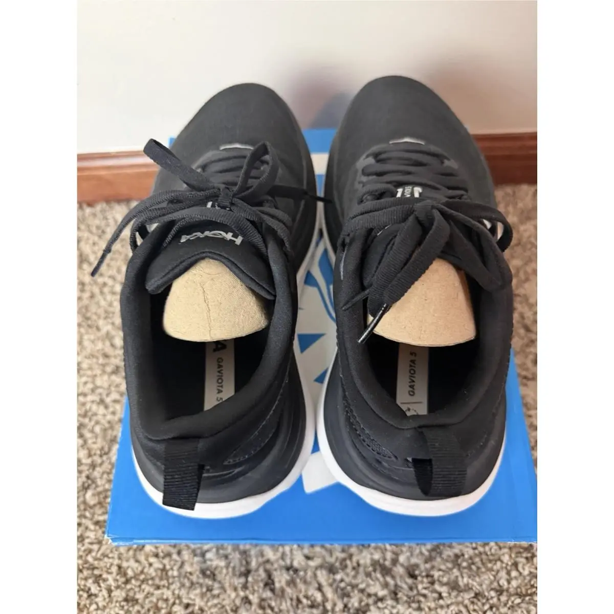 Hoka shoes - Hoka One One Gaviota 5 - 1134270/BWHT - Black/White 4