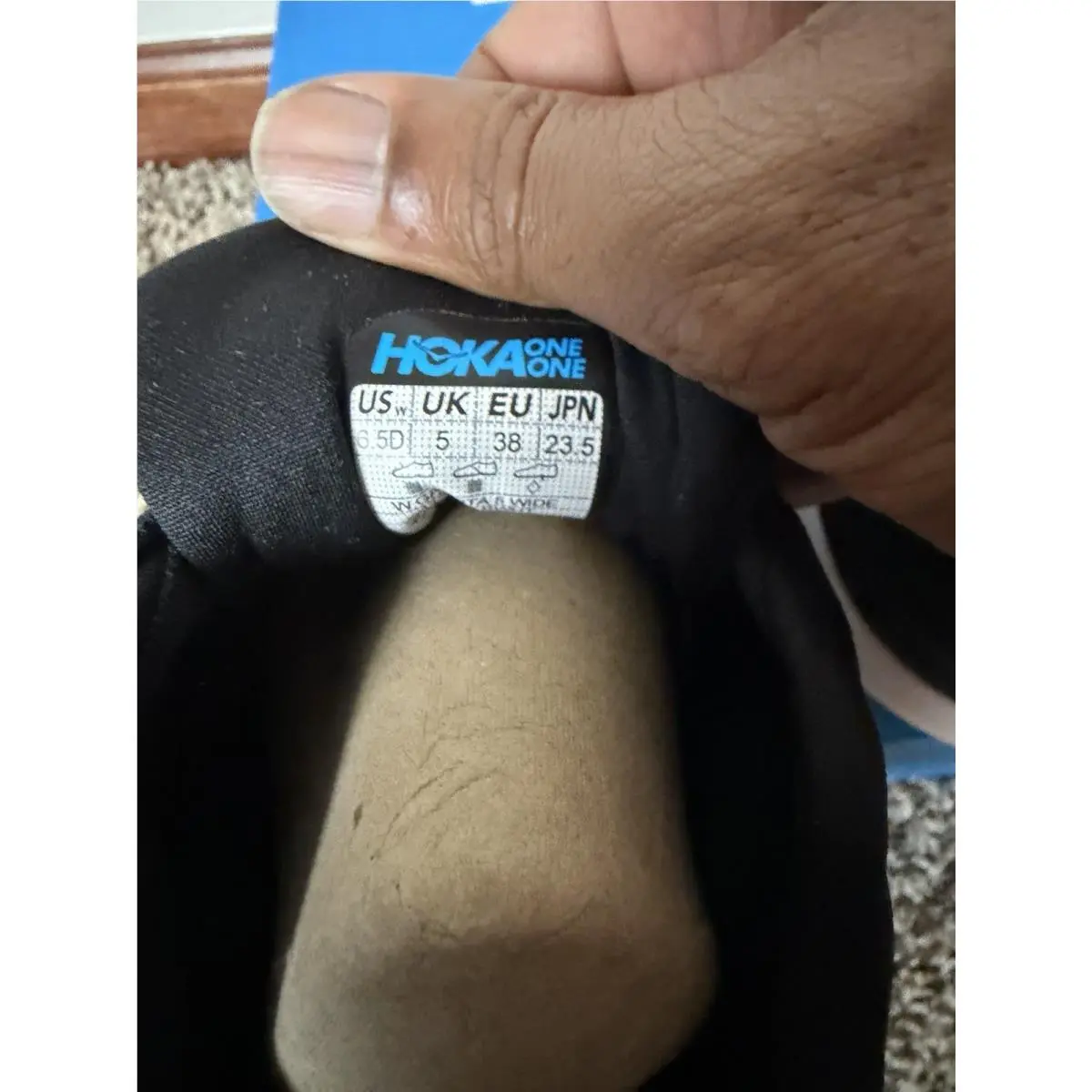 Hoka shoes - Hoka One One Gaviota 5 - 1134270/BWHT - Black/White 5
