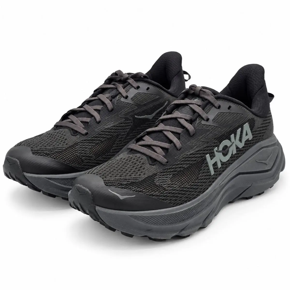 Hoka shoes - HOKA Challenger 8 - Challenger - 1168716-BCKT - Black/Outer Orbit 1