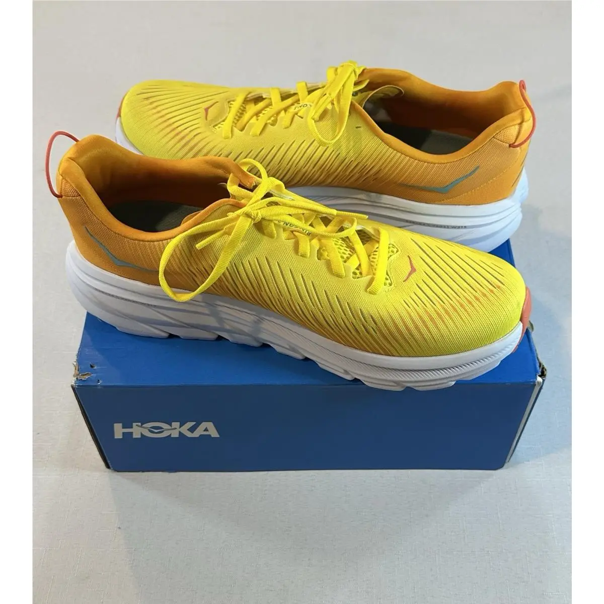 Hoka shoes - HOKA Rincon 3 - Rincon - 1119396 - Yellow, Orange, White 0