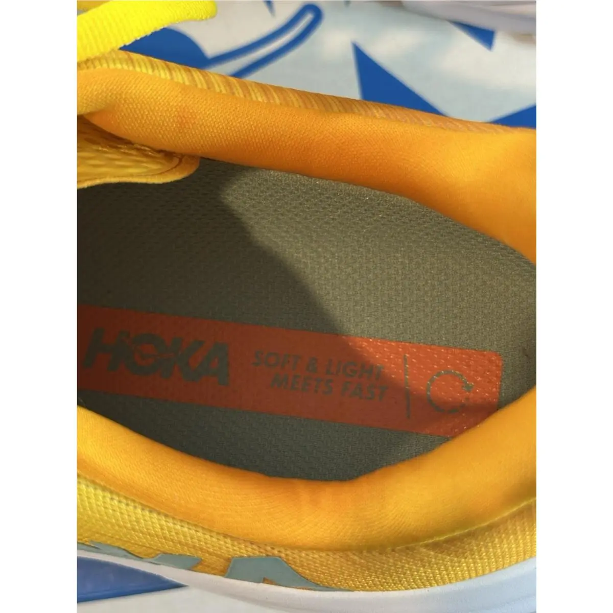 Hoka shoes - HOKA Rincon 3 - Rincon - 1119396 - Yellow, Orange, White 1